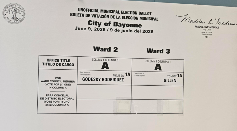 Ballot Positions Drawn For Bayonne's 2nd and 3rd Ward Council Runoff Election