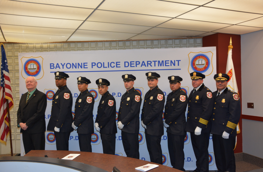 Bayonne Swears In 6 New Police Officers