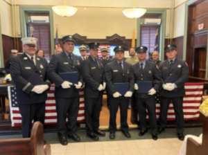 Hoboken Fire Department Honors 17 During Commendation Ceremony