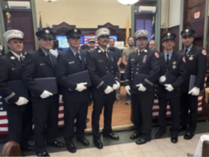 Hoboken Fire Department Honors 17 During Commendation Ceremony