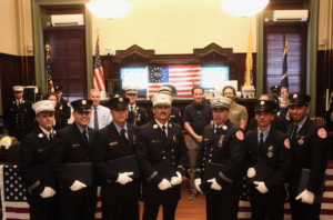 Hoboken Fire Department Honors 17 During Commendation Ceremony