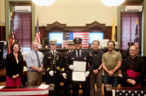 Hoboken Fire Department Honors 17 During Commendation Ceremony