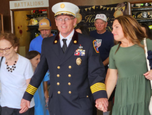 Bayonne Fire Chief Keith Weaver Retires
