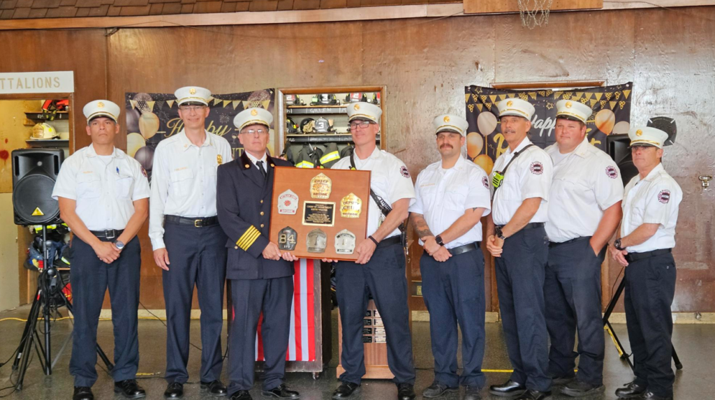 Bayonne Fire Chief Keith Weaver Retires