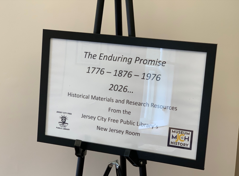 Jersey City History Museum Displays Bicentennial Scroll