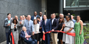 Ribbon Cut On Honorable Frank Guarini Justice Complex In Jersey City