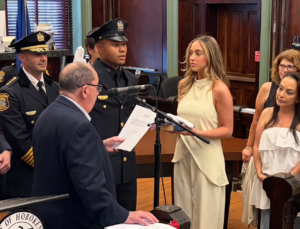 Six New Officers Sworn In To Hoboken Police Department