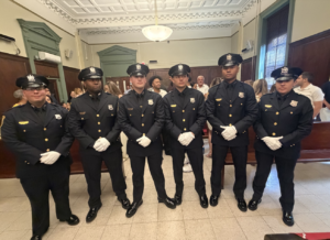 Six New Officers Sworn In To Hoboken Police Department