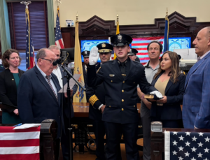 Six New Officers Sworn In To Hoboken Police Department