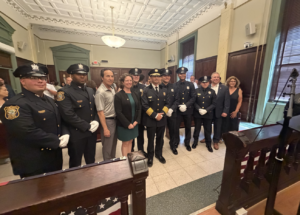 Six New Officers Sworn In To Hoboken Police Department