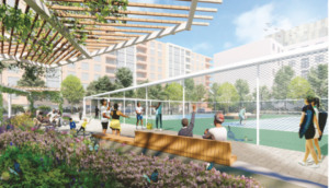 Hoboken Starts Survey For 800 Monroe Resiliency Park Tennis Courts & Dog Runs