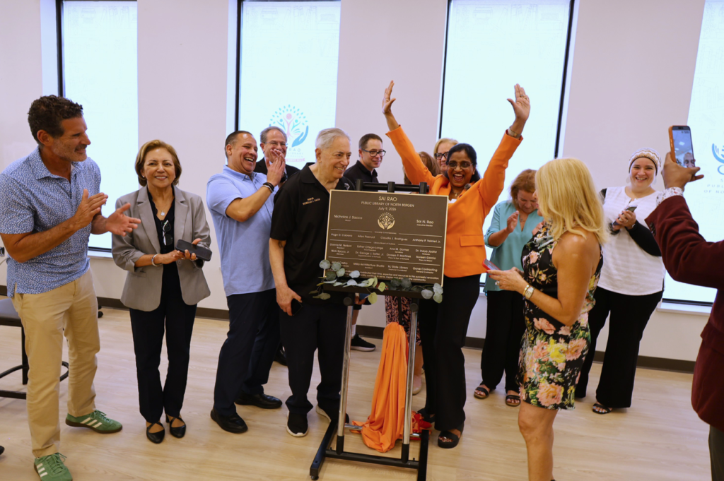 North Bergen Dedicates Sai Rao Public Library