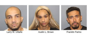 Secaucus Police Arrest Three, Seize Methamphetamine and Loaded Handgun