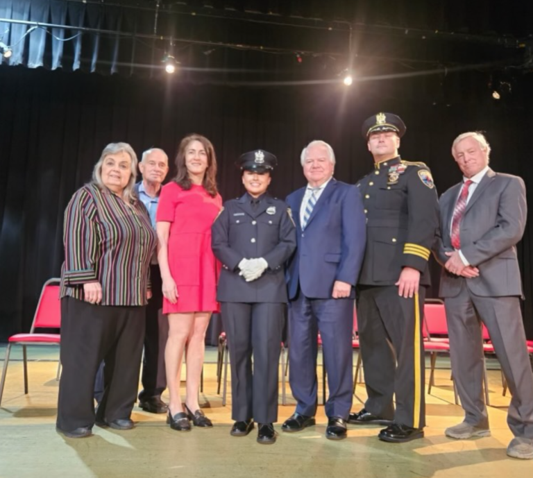 Weehawken Swears in New Female Police Officer