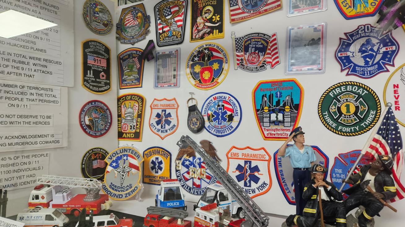Bayonne City Hall Display Recalls September 11 and the Ground Zero Recovery Operations