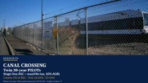 Canal Crossing twin PILOTs: FA sets Stage One ASC at 10% of gross revenue for 15 years