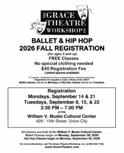 Free Ballet and Hip Hop Classes for Kids in Union City — Registration Open Now