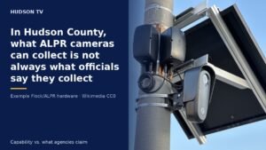 In Hudson County, what ALPR cameras can collect is not always what officials say they collect