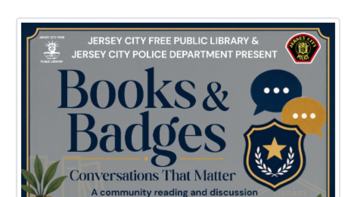 Jersey City Free Public Library Partners With Police For Books & Badges