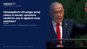 Netanyahu’s UN pager prop raises a harder question: could he use it against new enemies?