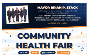 Union City To Hold Community Health Fair On Thursday Night, September 24th