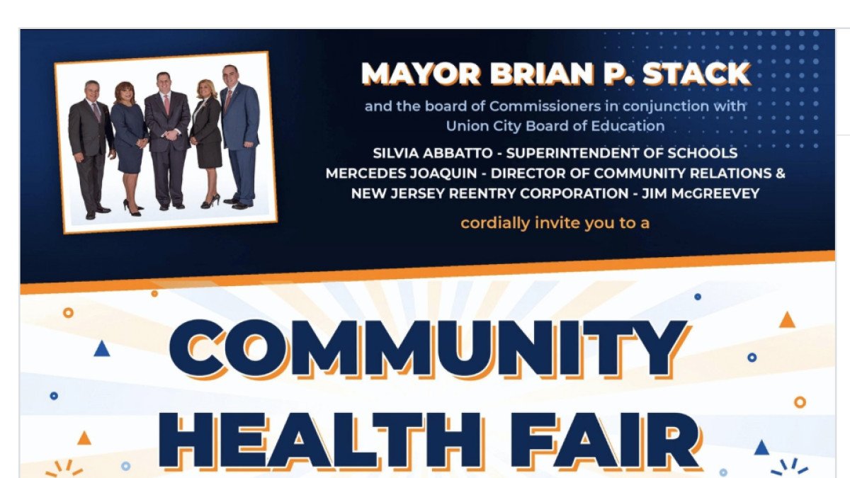 Union City To Hold Community Health Fair On Thursday Night, September 24th