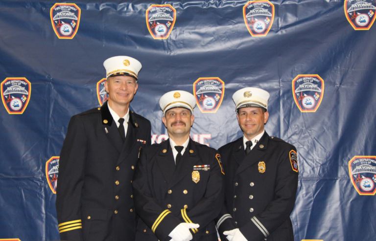 Bayonne Holds Promotion Ceremonies for Fire and Police Departments
