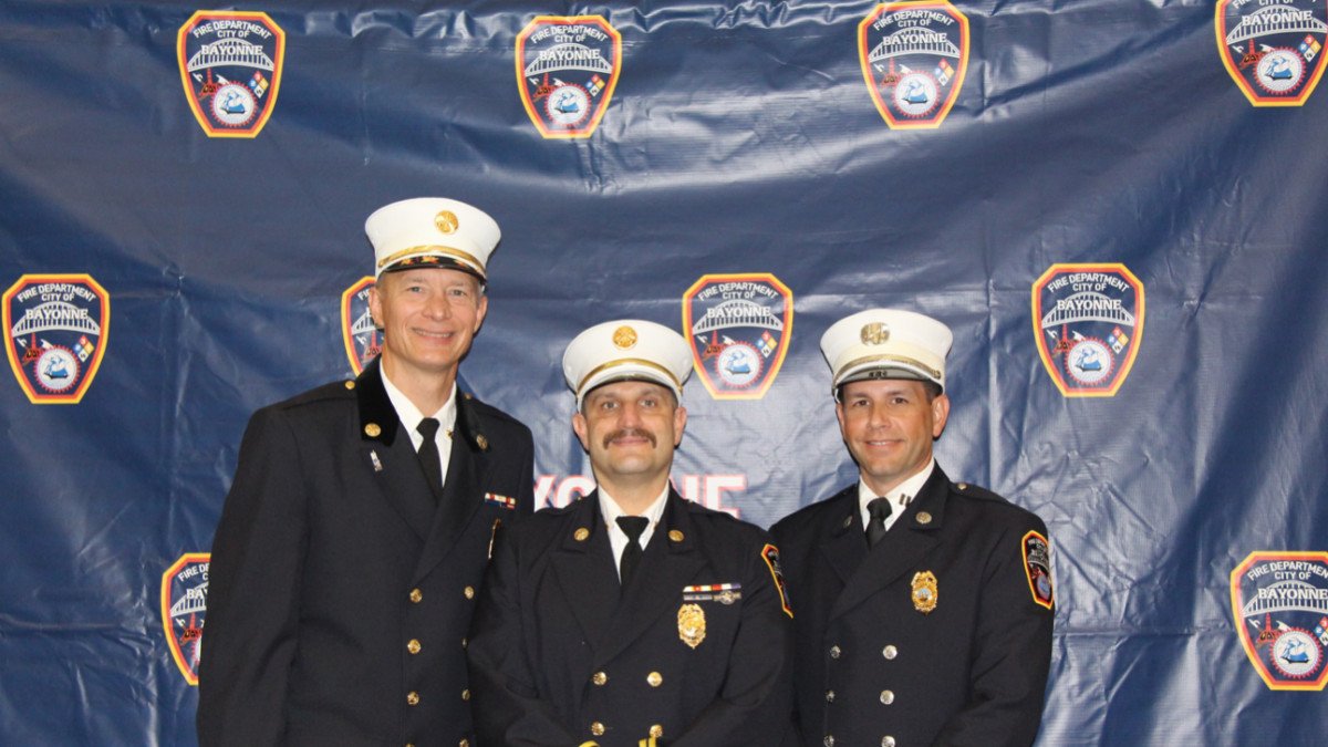 Bayonne Holds Promotion Ceremonies for Fire and Police Departments