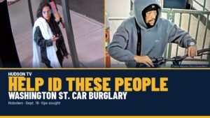 Hoboken PD seeks tips to identify people linked to Washington Street car burglary