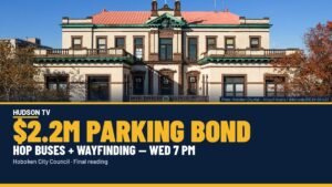 Hoboken Council votes Wednesday on $2.2 million for Hop buses and parking wayfinding