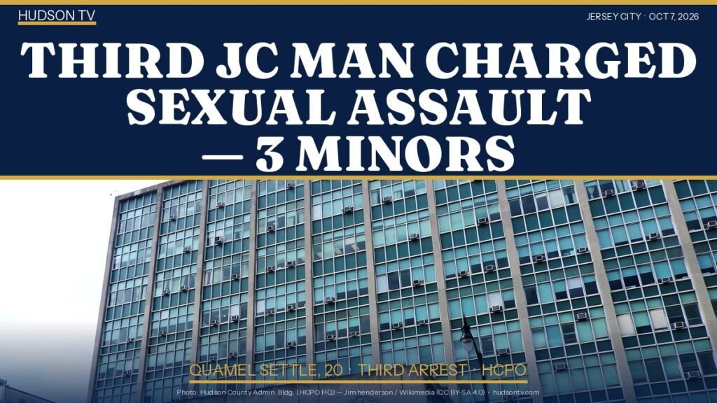 Third Jersey City man charged in Instagram sexual assault case involving three girls, prosecutor says