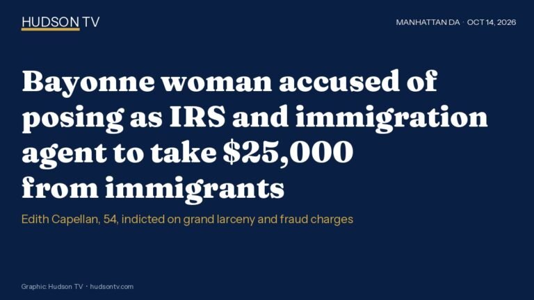 Navy headline card: Bayonne woman accused of posing as IRS and immigration agent to take $25,000 from immigrants