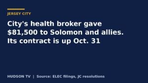 Jersey City preparing new, wider broker RFQ as both broker contracts, including $81,500 donor RD Parisi's, end Oct. 31