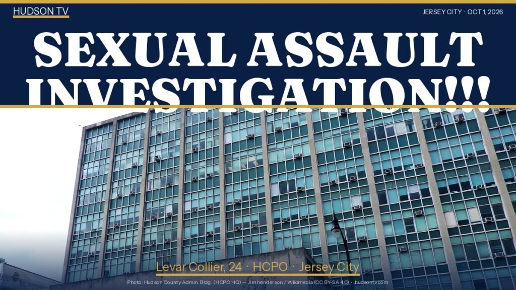 Jersey City man charged with sexually assaulting 15-year-old, HCPO says — Levar Collier held on Sherman Ave arrest