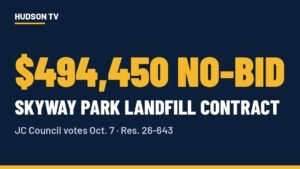 Jersey City Council to vote on $494,450 no-bid contract to maintain Skyway Park's Superfund landfill site