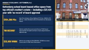 Guttenberg, N.J. school board leased office space from top official's mother's estate—including a $21,420 year with 'no record' of board approval