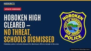 Hoboken High cleared, police say there is no threat; schools dismissed after lockdown