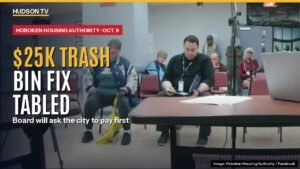 Hoboken Housing Authority board tables $25,000 trash-bin fix, will ask city to pay first