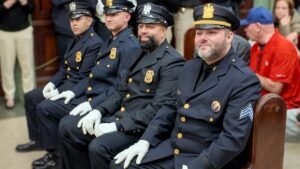 Hoboken, N.J. to merge police, fire and EMS dispatch; five police officers promoted
