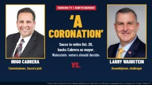 Sacco retires, backs Hugo Cabrera as North Bergen mayor; challenger Larry Wainstein calls it 'a coronation'