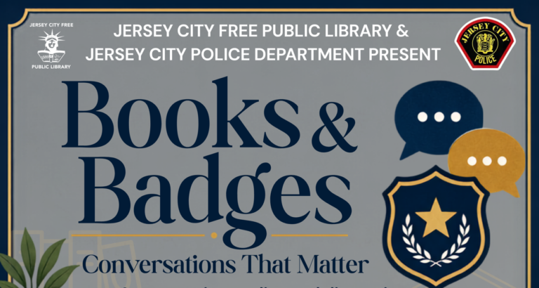 Jersey City Library Partners With Police For Books & Badges Reading Series