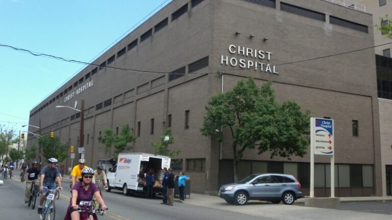 Former Christ Hospital building at 176 Palisade Avenue, Jersey City, N.J.
