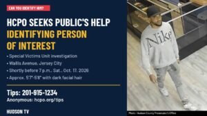 Prosecutor's office seeks help identifying man in Jersey City sexual assault probe