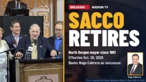 Sacco retires, backs Hugo Cabrera as North Bergen mayor; challenger Larry Wainstein calls it 'a coronation'
