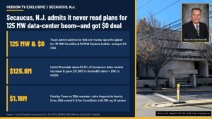 Secaucus, N.J. admits it never read plans for 125 MW data-center boom—and got $0 deal