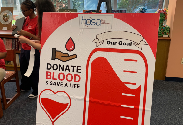 UCHS HOSA Club Sponsors Blood Drive