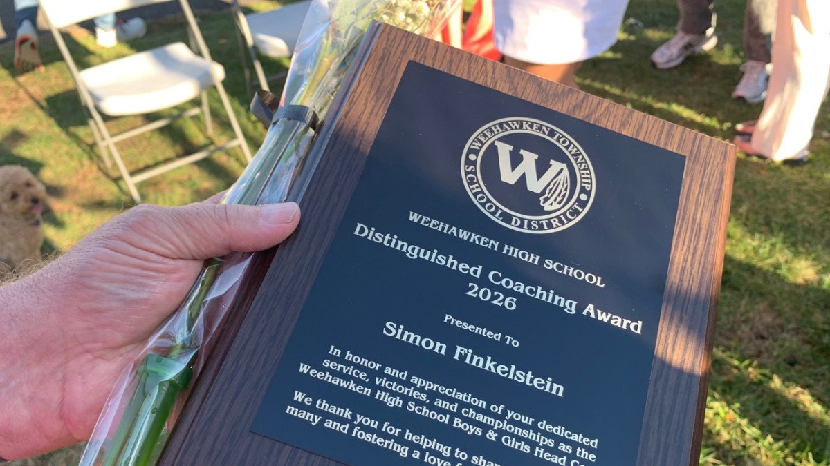 Weehawken High School Honors Retired Tennis Coach
